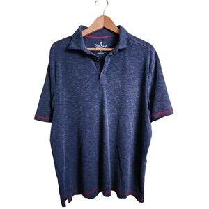Nat Nast Polo Shirt Men's XL Blue Luxury Originals Knit Short Sleeve